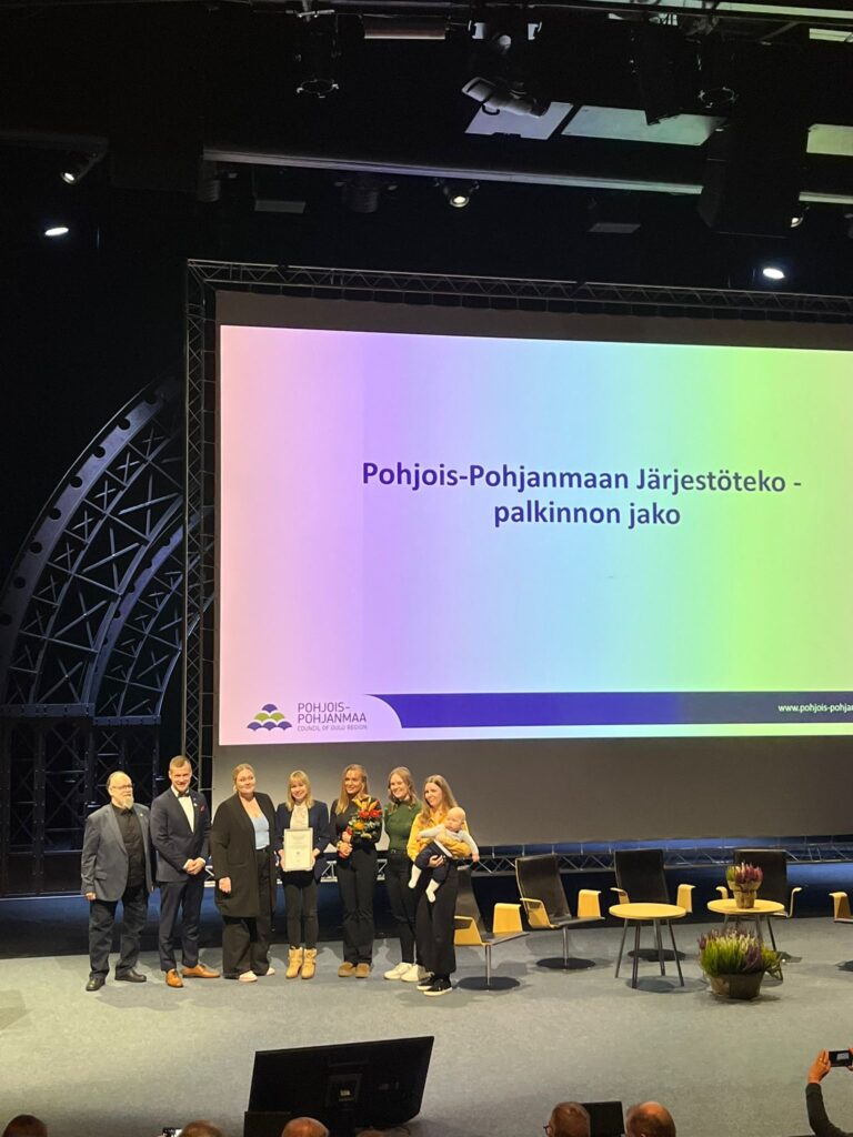 Järjestöteko palkinnon jako maakuntapäivillä